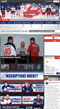 Mobile Screenshot of hockey.lavalnord.com